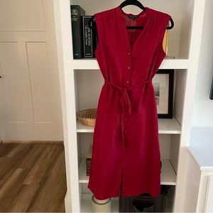 Banana Republic linen blend dress